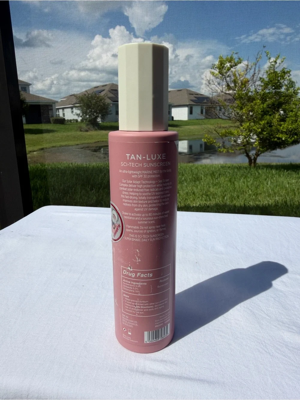 TAN-LUXE Sci-Tech Sunscreen SPF 50 Marine Mist Body 6.76 oz NIB